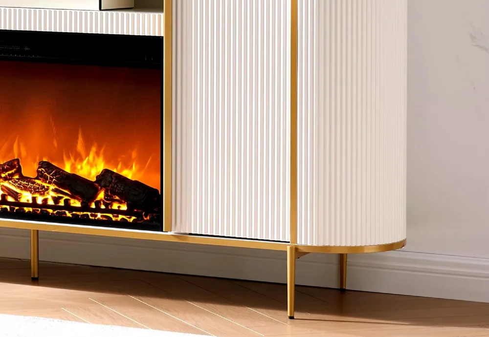 retro electric fireplace